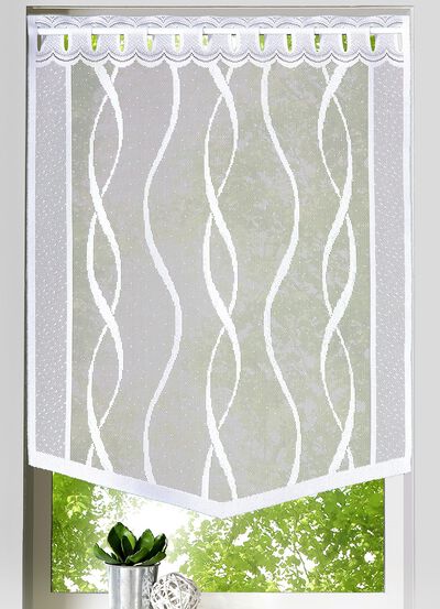 Fenster- und Türbehang "Welle" 