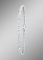 Hochwertiges Weißgold Armband 