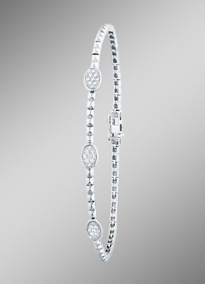 Hochwertiges Weißgold Armband 