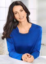 Pullover in weich flie&szlig;ender Qualit&auml;t 