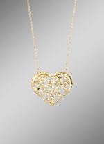 Romantischer Anh&auml;nger mit Ankerkette 