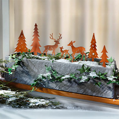 Bewerbung des Bereiches Winterlicher Garten