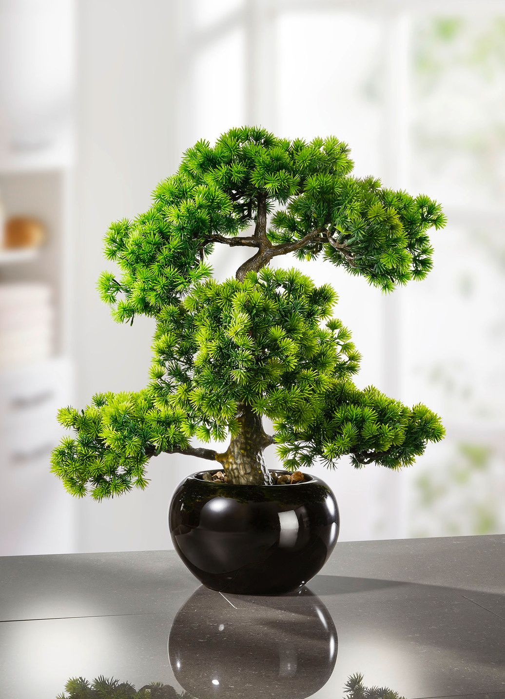 dogwood bonsai 4' Artificial Dogwood Tree – Nearly Natural main image 0
